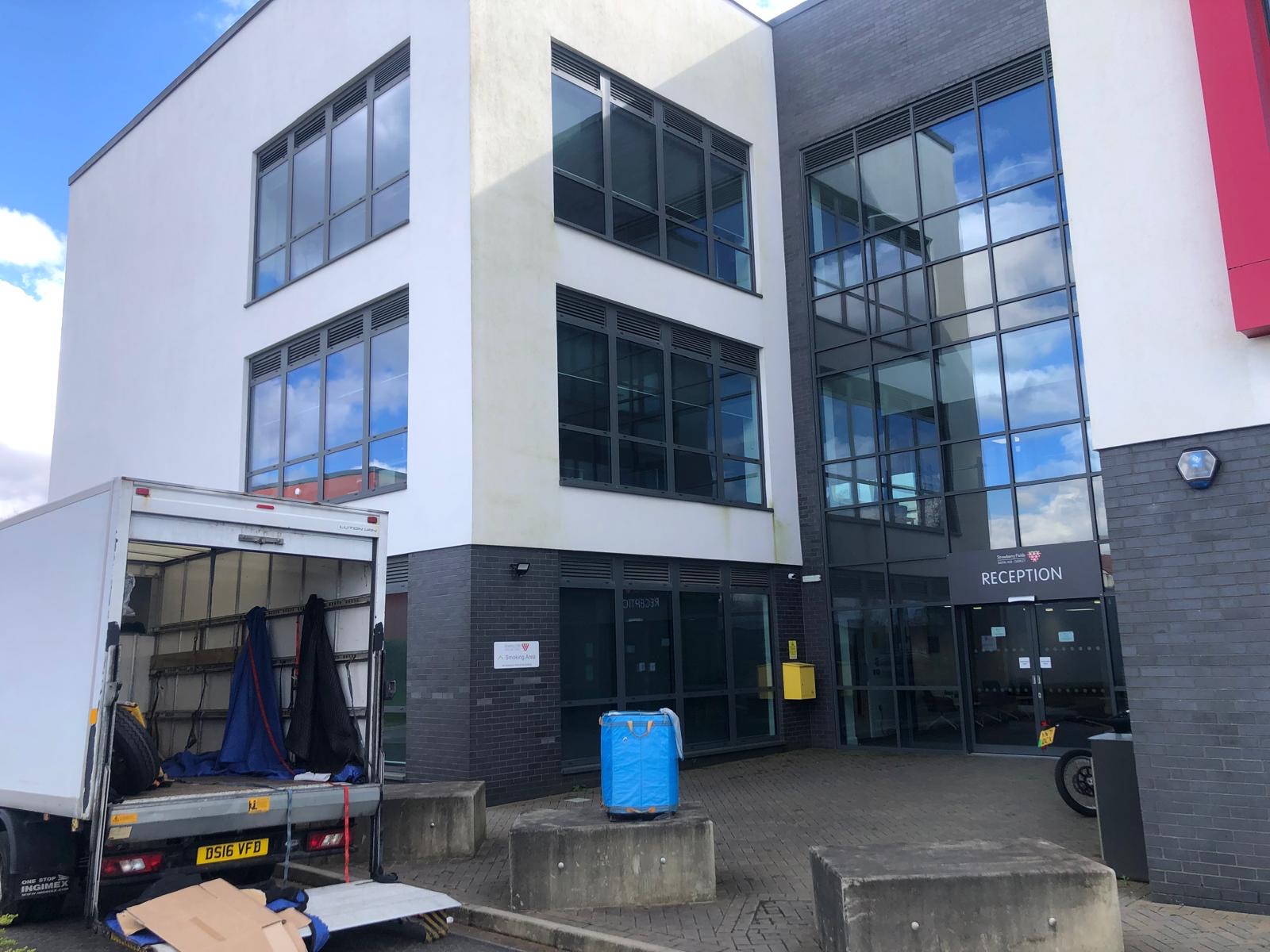 Office furniture stacking